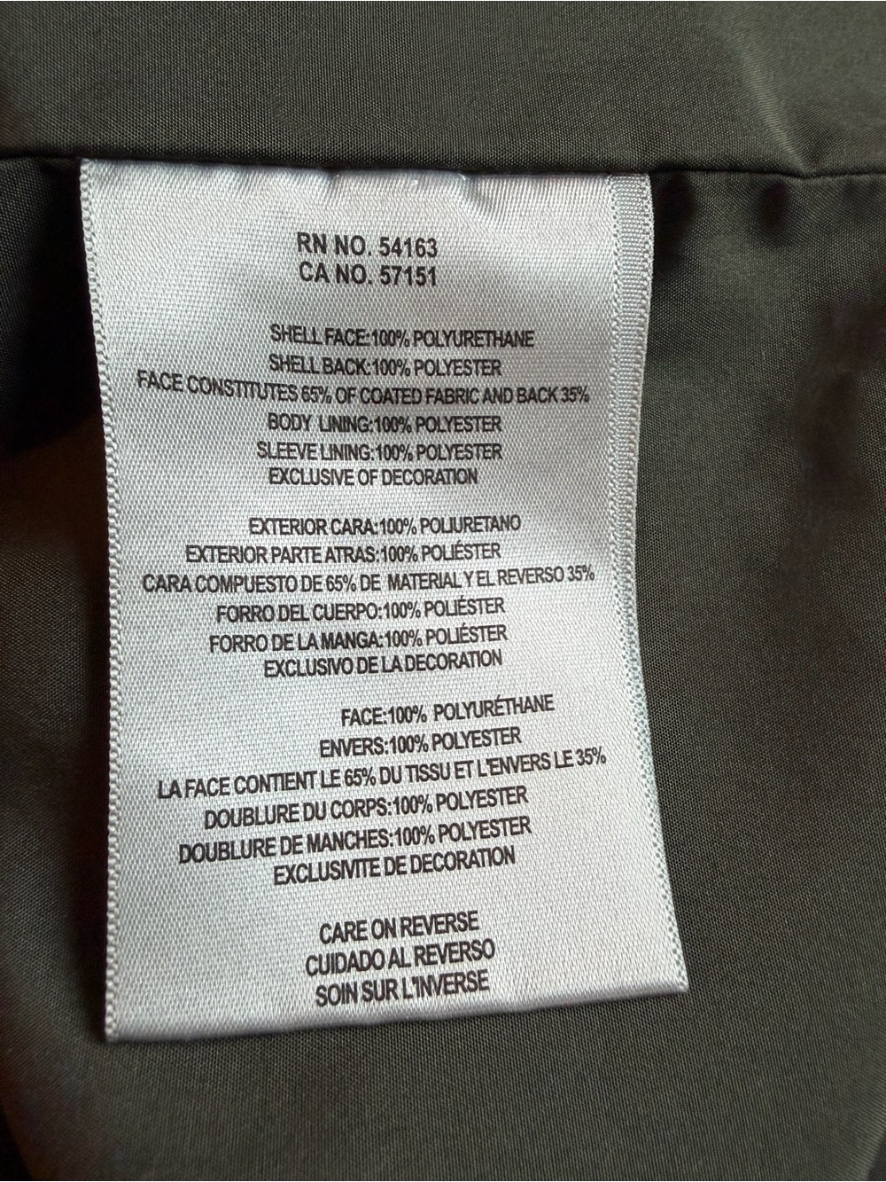Levi's Men's Dark Brown Faux Leather Bomber Jacket - Picture 5 of 9